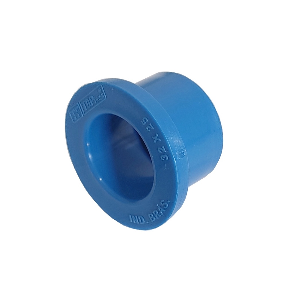 Bucha De Redução Soldável 50 x 40 mm - PPR Azul (Linha TopAir / TopFusion)