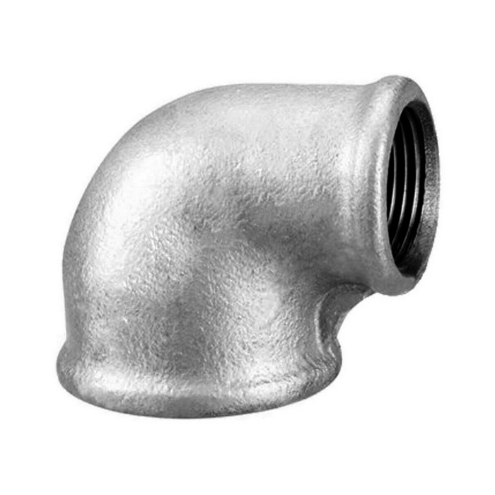 Cotovelo De Redução 90º 3/8" x 1/4" BSP - Galvanizado