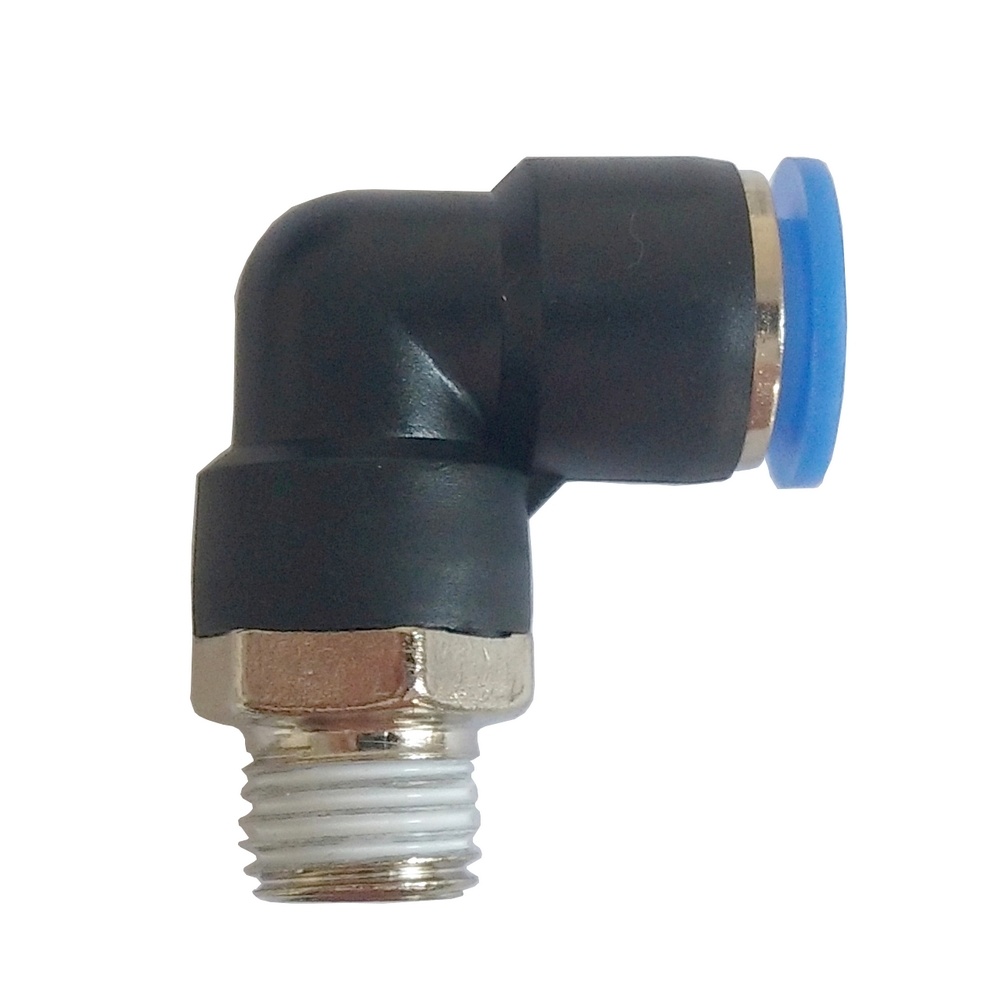 Cotovelo Tubo 12 mm x Rosca 1/4