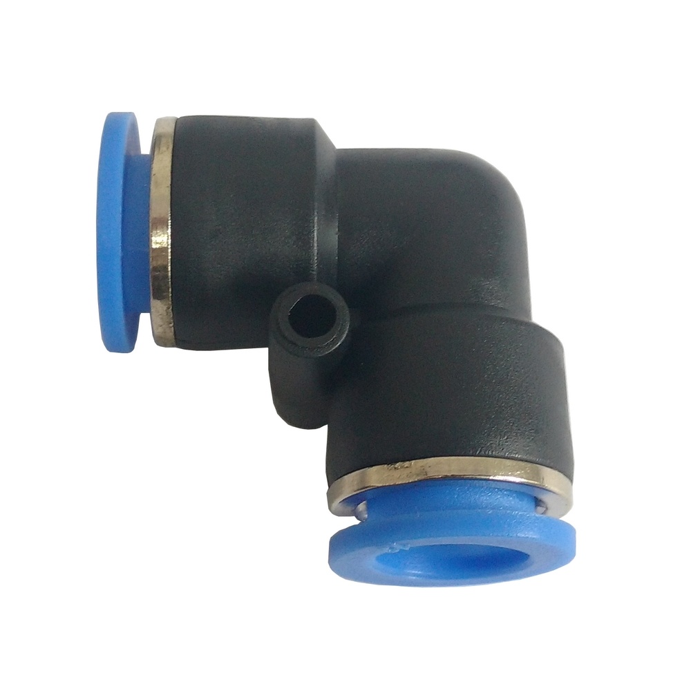 Cotovelo União Tubo 6 mm - PUL (Conexão Pneumática Instantânea)