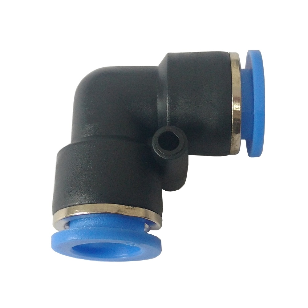 Cotovelo União Tubo 8 mm - PUL (Conexão Pneumática Instantânea)