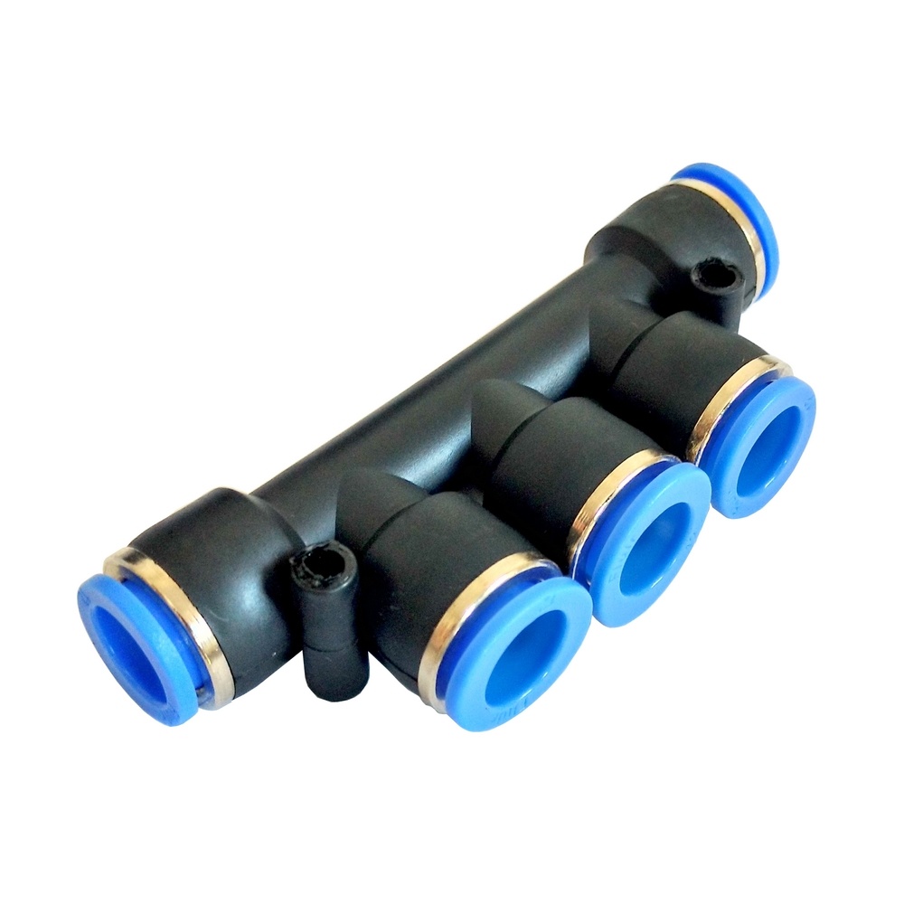 Distribuidor Múltiplo 10 mm - PK (Conexão Pneumática Instantânea)
