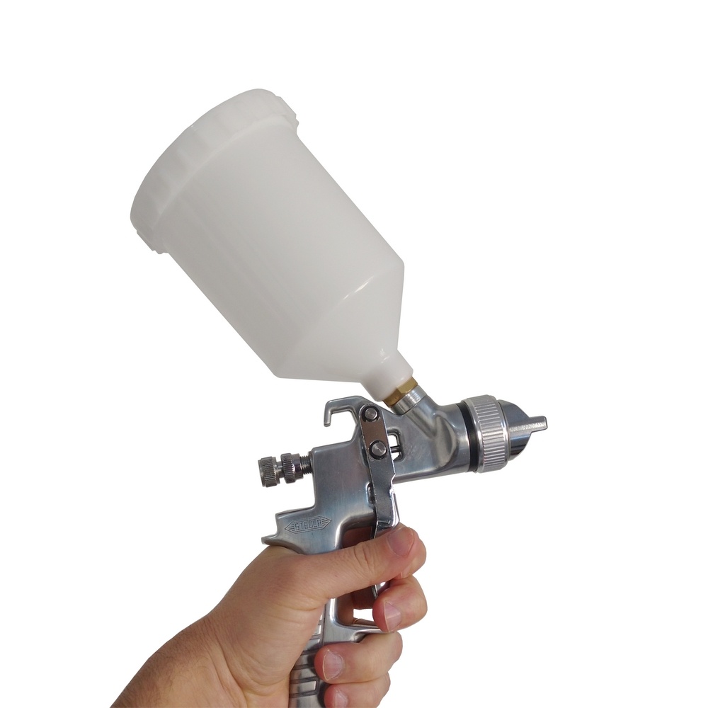 Pistola De Pintura Steula BC 75 Com Bico 1,4 mm E Caneca 600 ml 