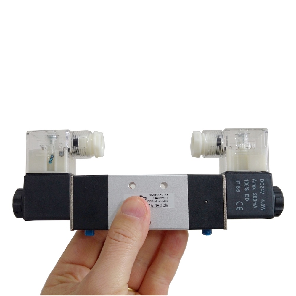 Válvula Duplo Solenóide 1/4